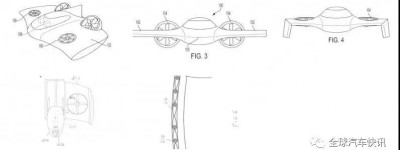 保时捷飞行汽车专利图曝光 展示了部分基础绘图